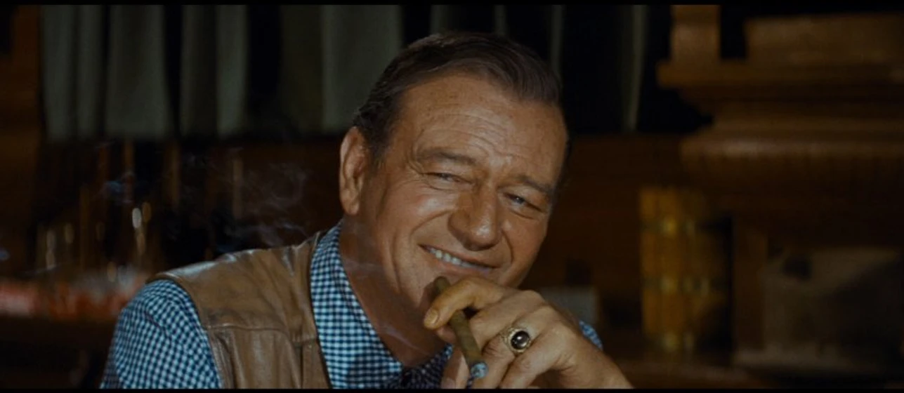 John Wayne en Los Comancheros