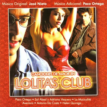 Carátula de la banda de sonido de Canciones de Amor en Lolita's Club