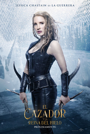 Imagen de El Cazador y la reina del hielo (Cartel personajes español)