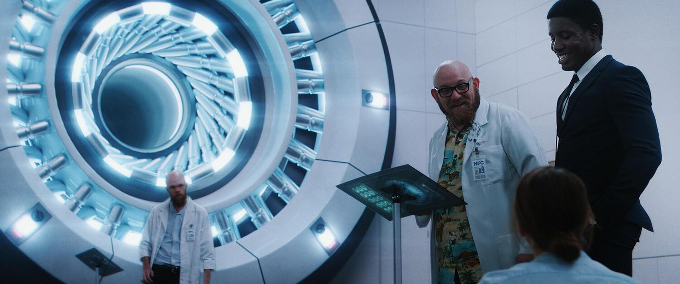 Pacharo Mzembe y Damien Campagnolo en space-time