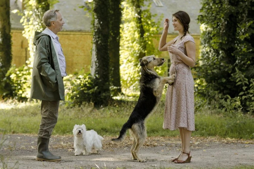 Fabrice Luchini y Gemma Arterton en primavera-en-normandia