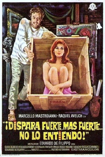 Poster de Dispara fuerte, más fuerte... no lo entiendo