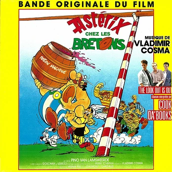 Carátula de la banda de sonido de Astérix en Bretaña