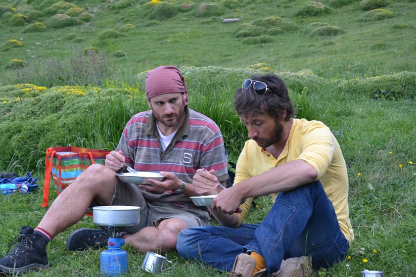 Lucas Fuica y Raúl Fernández en Viaje a Surtsey