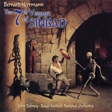 Carátula de la banda de sonido de Simbad y la Princesa, Royal Scottish National Orchestra