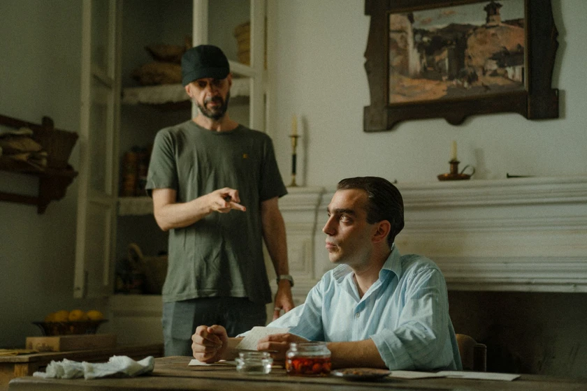 Fernando Franco y Nacho Sánchez en lorca (Rodaje)
