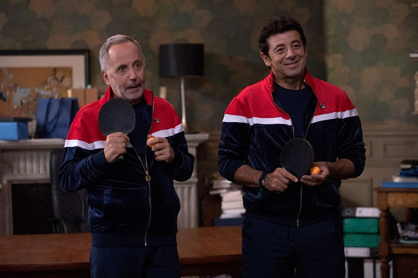 Fabrice Luchini y Patrick Bruel en Lo Mejor está por llegar