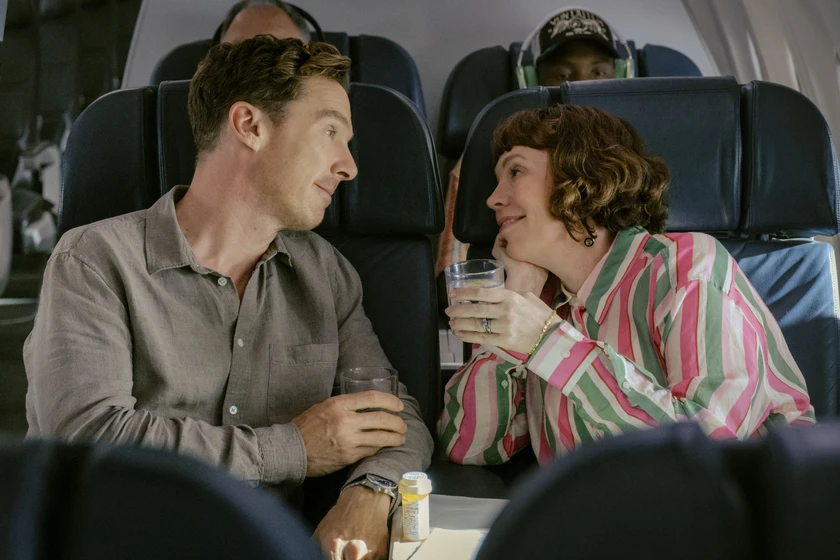 Benedict Cumberbatch y Olivia Colman en los-rose
