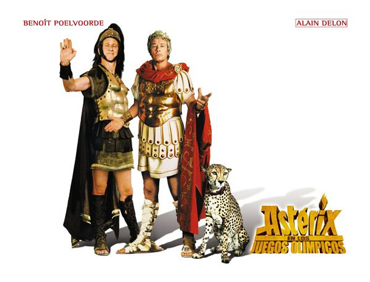 Imagen de Astérix en los Juegos Olímpicos (Cártel de promoción)