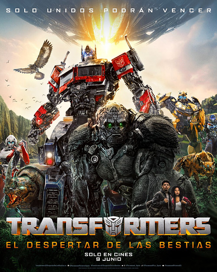 Imagen de Transformers: El Despertar de las Bestias (Cartel español)