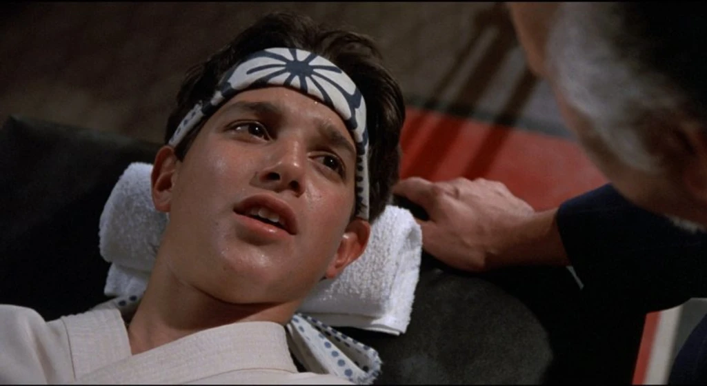 Ralph Macchio en karate-kid