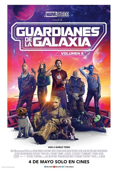 Imagen de Guardianes de la Galaxia Vol. 3 (Cartel español)