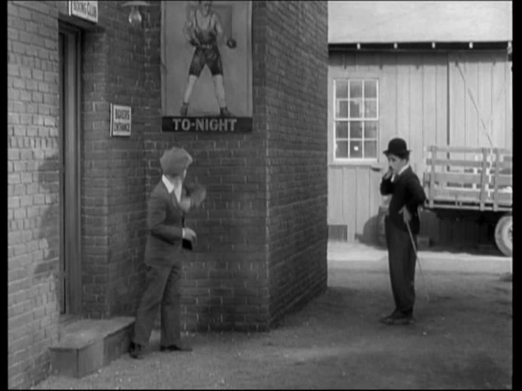 Charles Chaplin en luces-de-la-ciudad