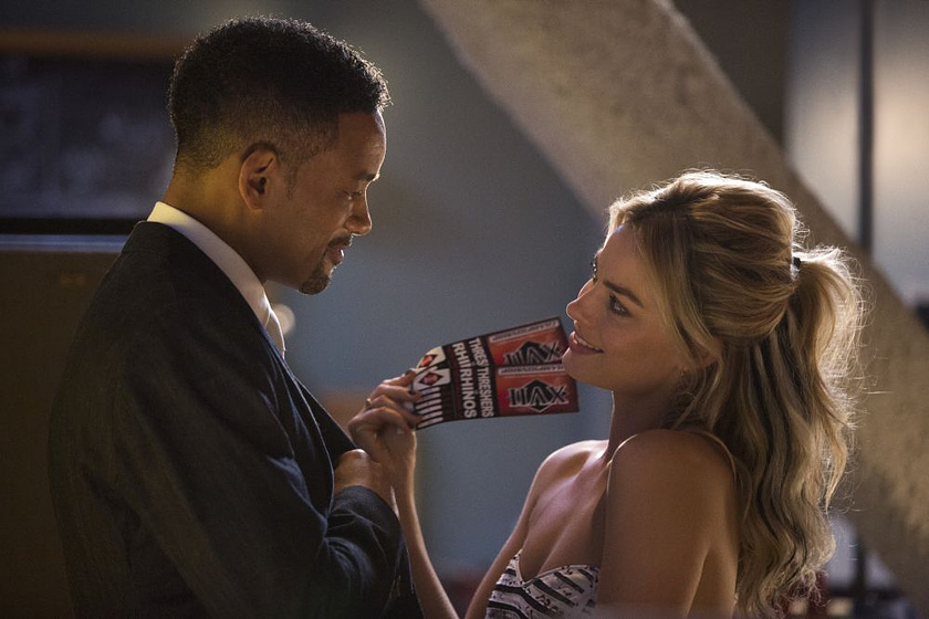 Will Smith y Margot Robbie en Focus