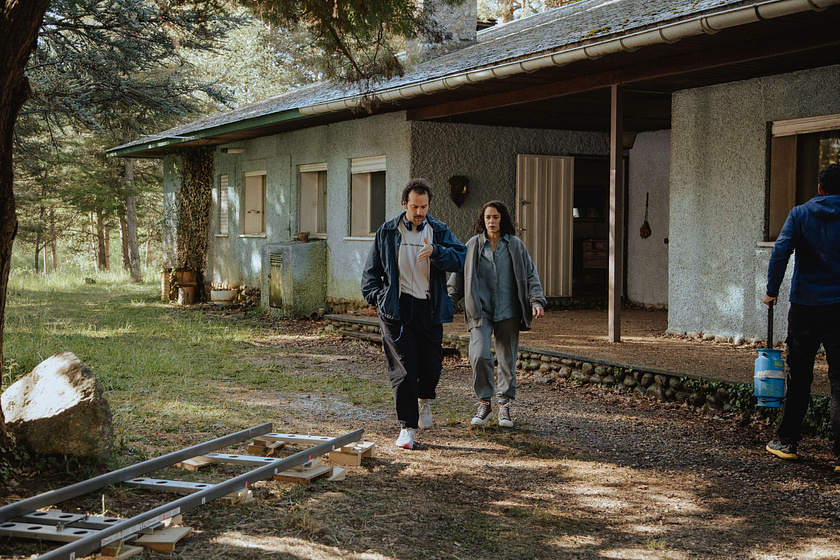 Patricia López Arnaiz y Alberto Gastesi en Singular (Rodaje)