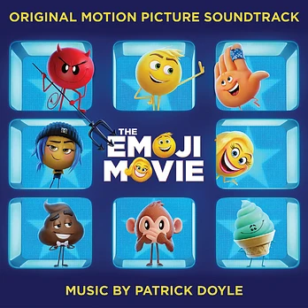 Carátula de la banda de sonido de Emoji. La Película