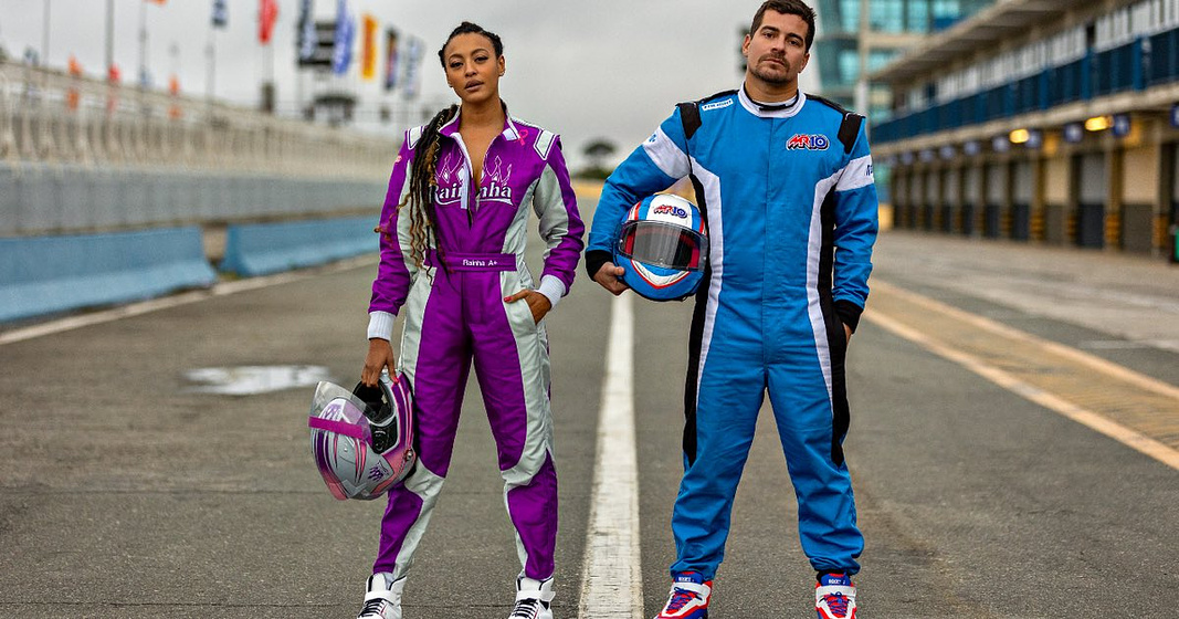 Thiago Martins y Sheron Menezzes en carga-maxima