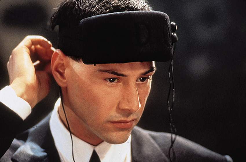 Keanu Reeves en Johnny Mnemonic