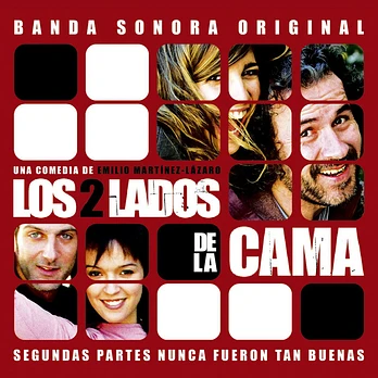 Carátula de la banda de sonido de Los 2 lados de la cama
