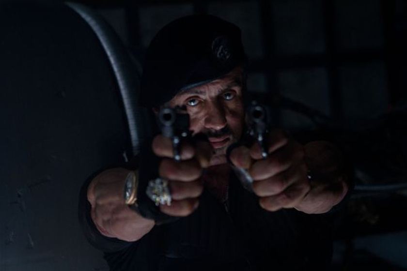 Sylvester Stallone en Los Mercenarios 2
