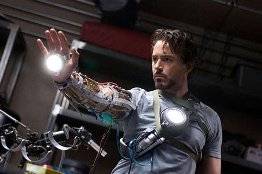 Robert Downey Jr. en Iron Man