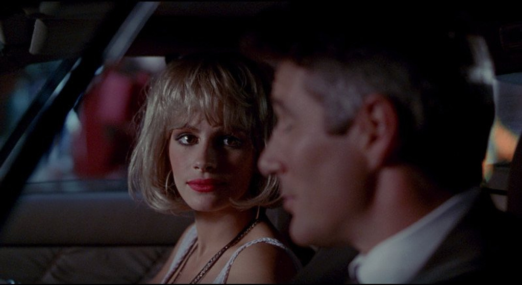 Richard Gere y Julia Roberts en Pretty Woman