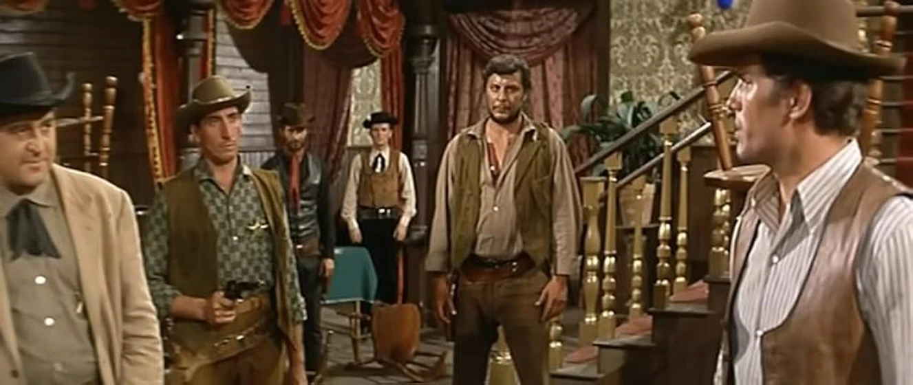 Jesús Puente y Giuliano Gemma en adios-gringo