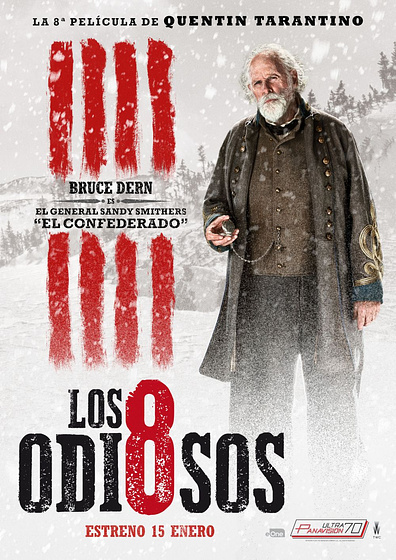 Imagen de Los Odiosos ocho (Cartel personajes español)