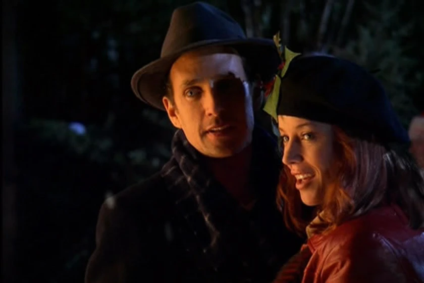 Kristen Dalton y Robert Moloney en navidad-en-la-calle-chesnut