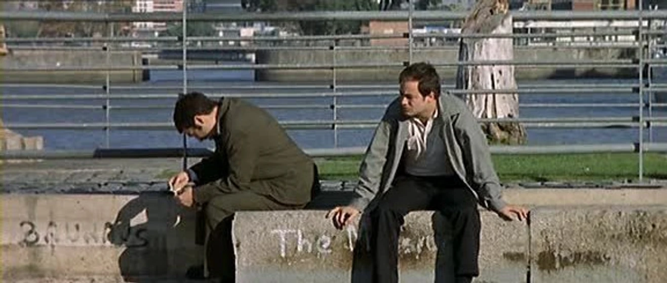 Gastón Pauls y Ricardo Darín en nueve-reinas