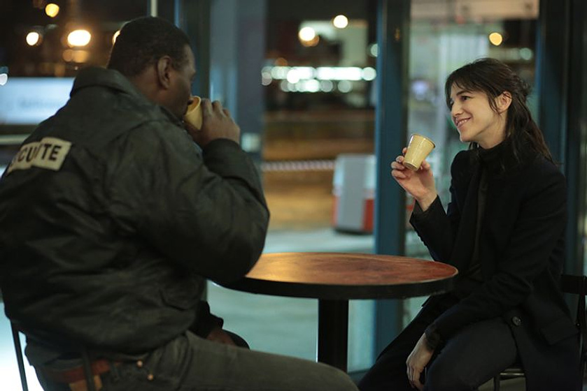 Charlotte Gainsbourg y Omar Sy en Samba