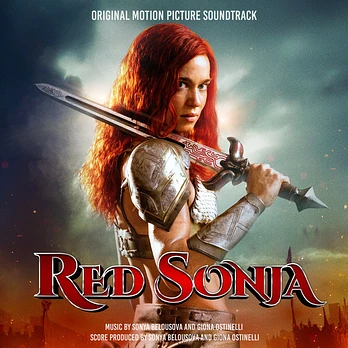 Carátula de la banda de sonido de Red Sonja