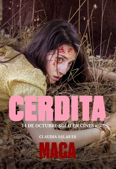 Imagen de cerdita (Cartel personajes)