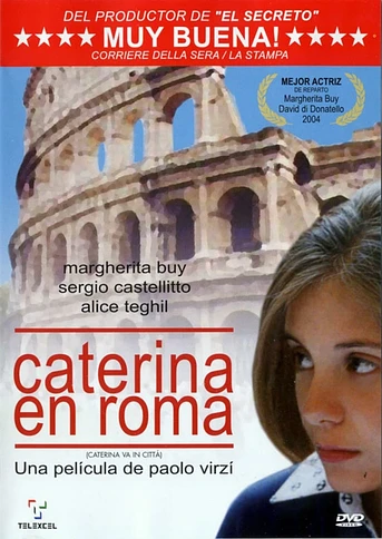 Poster de Caterina se va Roma