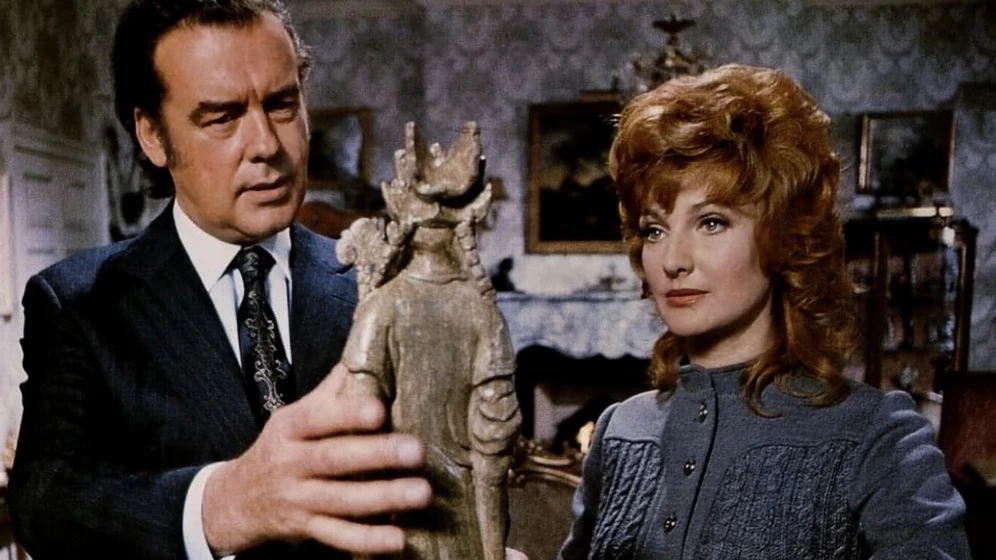 Richard Greene y Barbara Murray en condenados-de-ultratumba