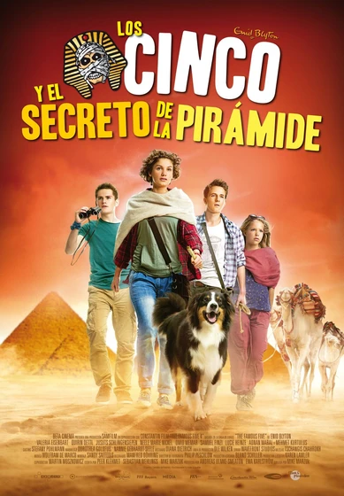 Imagen de los-cinco-y-el-secreto-de-la-piramide (Cartel español)