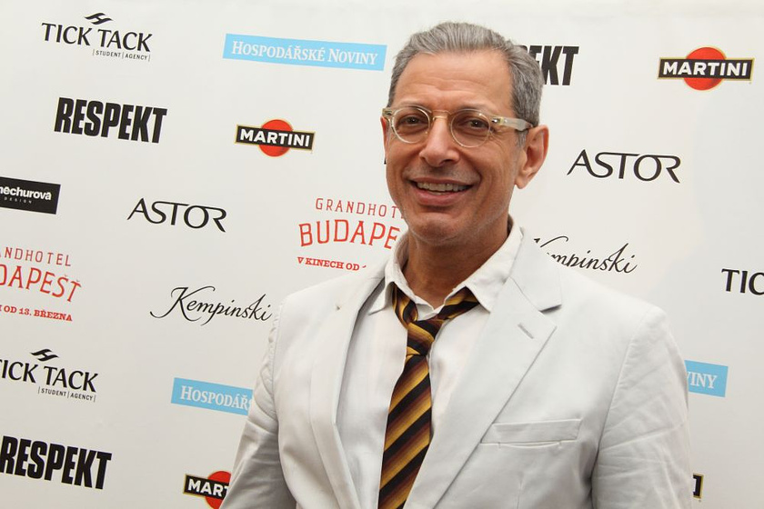 Jeff Goldblum en El Gran Hotel Budapest (Premiere en Praga. 2014)