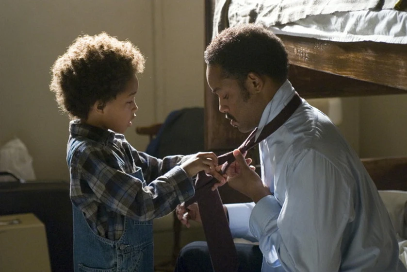 Will Smith y Jaden Smith en En Busca de la Felicidad