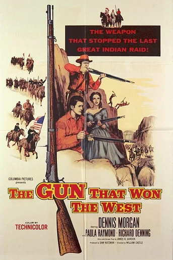 Poster de El Rifle que Conquistó el Oeste