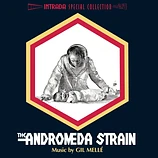Carátula de la banda de sonido de La Amenaza de Andrómeda