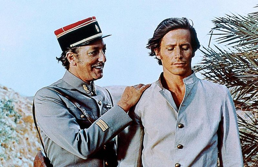 Peter Strauss y Franco Ressel en El Sargento Klems
