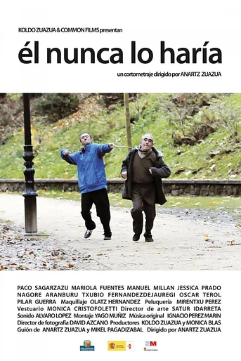 Poster de Él nunca lo haría