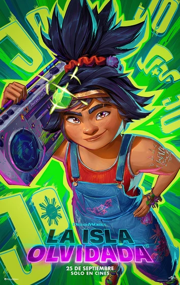 Imagen de La Isla Olvidada (Cartel personajes español)