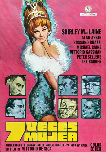 Poster de Siete Veces Mujer