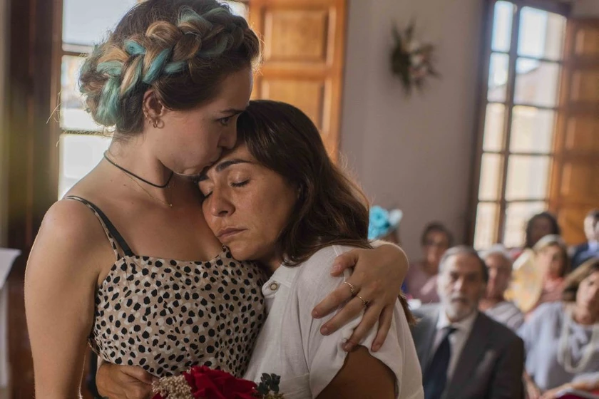 Candela Peña en la-boda-de-rosa