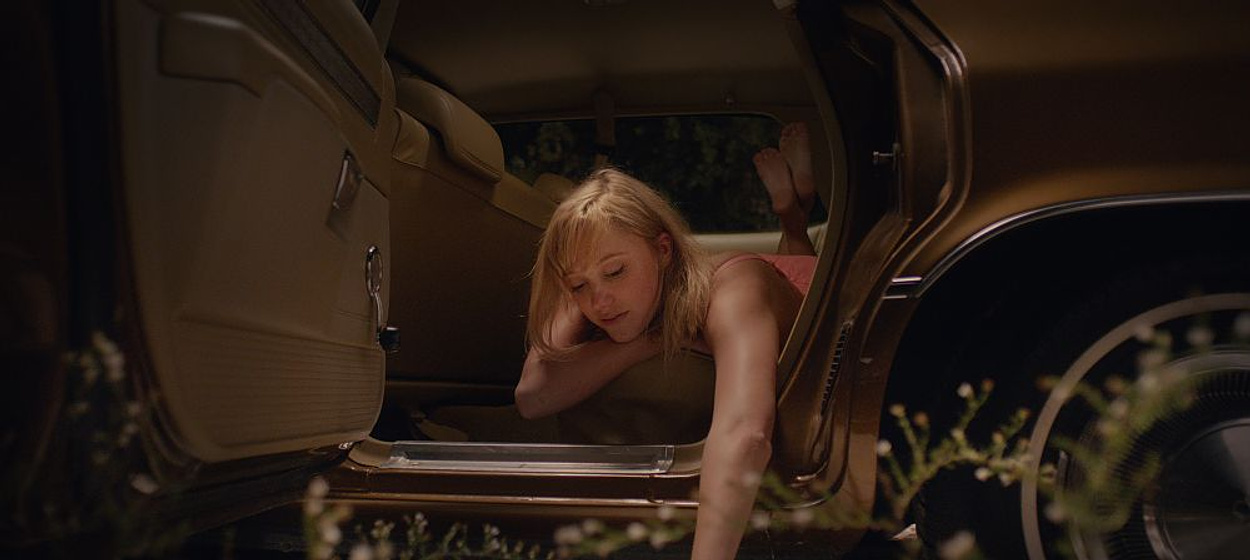 Maika Monroe en It Follows