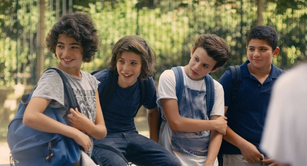 Guillaume Cloud-Roussel, Eythan Chiche, Gabriel Nahum, Ismaël Mandile y Arthur Grégoire en el-novato