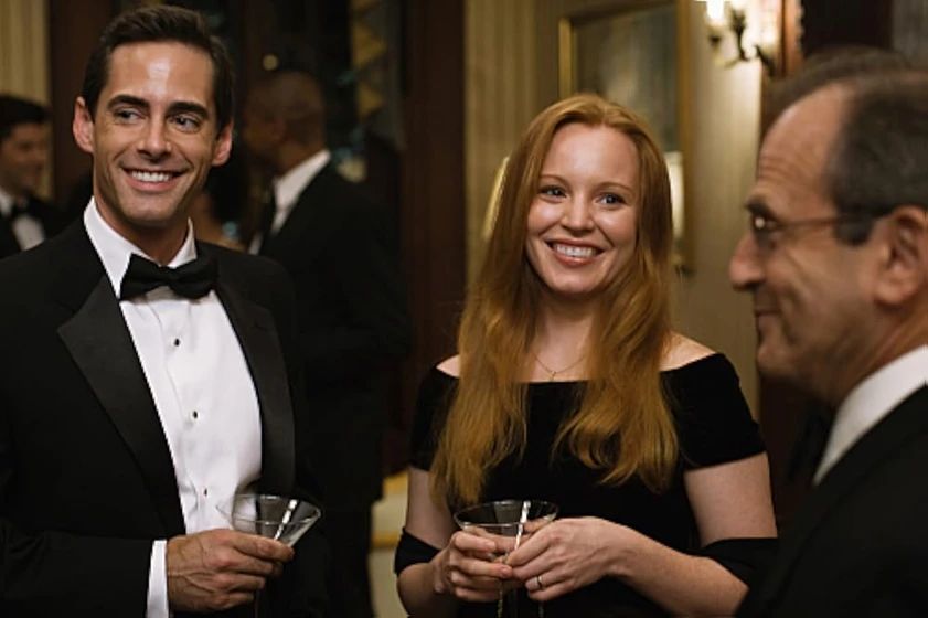Lauren Ambrose y Adam Kaufman en amando-a-leah