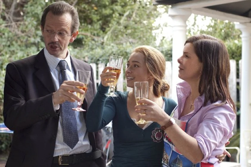Marcia Gay Harden, Hayden Panettiere y Clive Walton en amanda-knox-presunta-inocente