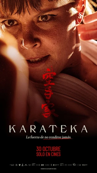 Imagen de karateka (Cartel)